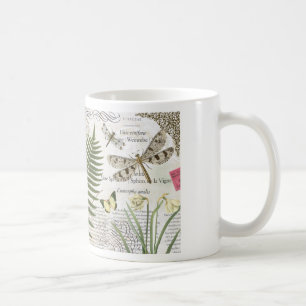 moderne vintage-französische Libelle Tasse