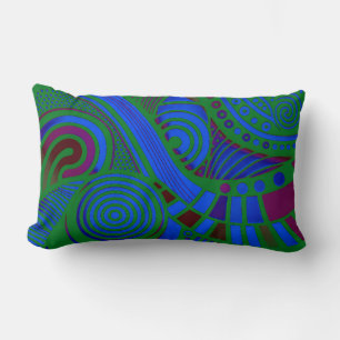 Moderne Vintage-Geometrie-Wurfkissen Lendenkissen