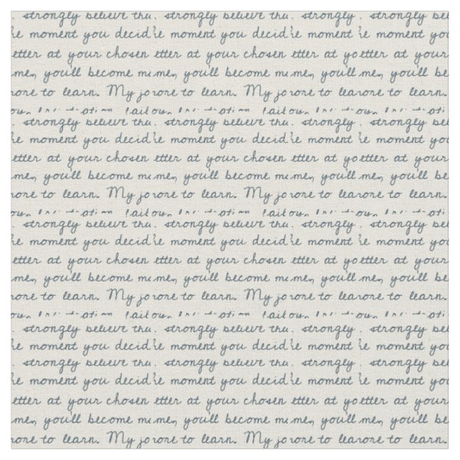 Moderne Vintage-Hintergrund mit Skripttext Stoff (Nahaufnahme)