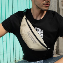 Moderne Vintage Karte Monogramm Weltkarte