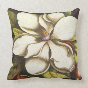 moderne Vintage Magnolie Kissen