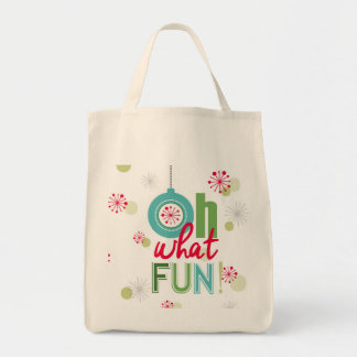 moderne vintage retro-Weihnachts-Typografie-Phrase Tragetasche