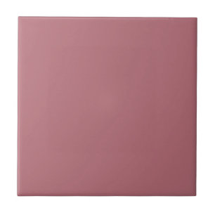 Moderne Vintage-Rosa Einfarbige Farbe Fliese