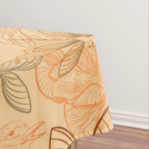 moderne Vintage Schmetterlinge Tischdecke