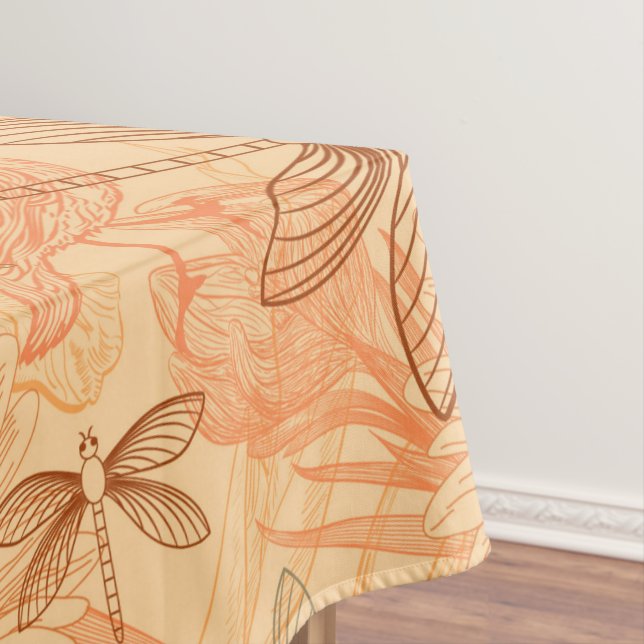 moderne Vintage Schmetterlinge Tischdecke (Beispiel)