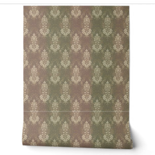 Moderne Vintage-Style Blumenmuster 2 Tapete