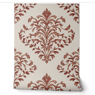 Moderne Vintage-Style Blumenmuster 3 Tapete