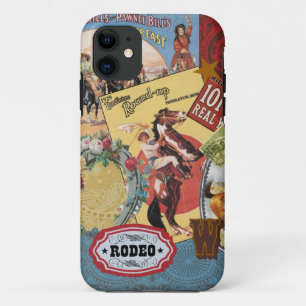 moderne Vintage Western Cowgirl Case-Mate iPhone Hülle