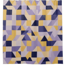 Moderne violette Art von Design-Duschvorhang Duschvorhang