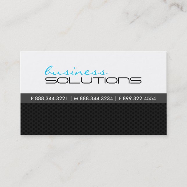 Moderne Visitenkarte (Vorderseite)