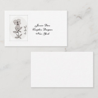 Moderne Visitenkarte