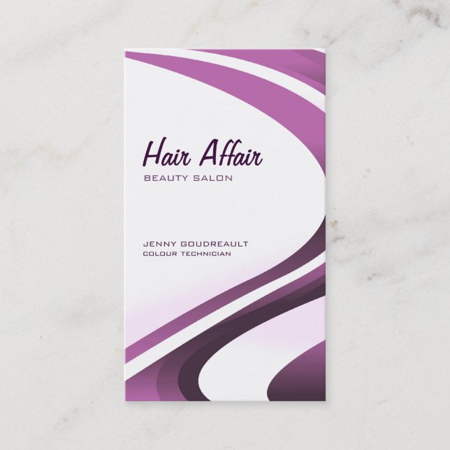 Moderne Visitenkarte (Vorderseite)