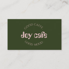 Moderne Visitenkarte für Coffeeshops | Café-Brandi