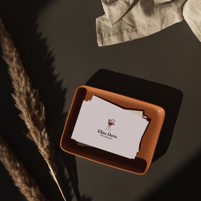 Moderne Visitenkarte für Fotografen (Von Creator hochgeladen)