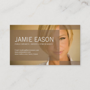 Moderne Visitenkarte - Jamie Eason