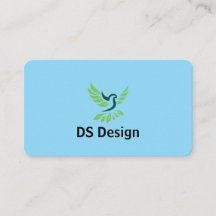 Moderne Visitenkarte mit Phoenix-Logo