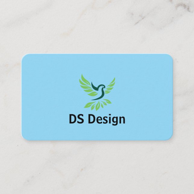 Moderne Visitenkarte mit Phoenix-Logo (Vorderseite)