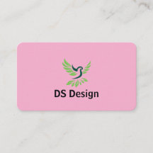 Moderne Visitenkarte mit Phoenix-Logo
