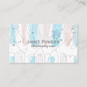 moderne Visitenkarte zur Personalisierung