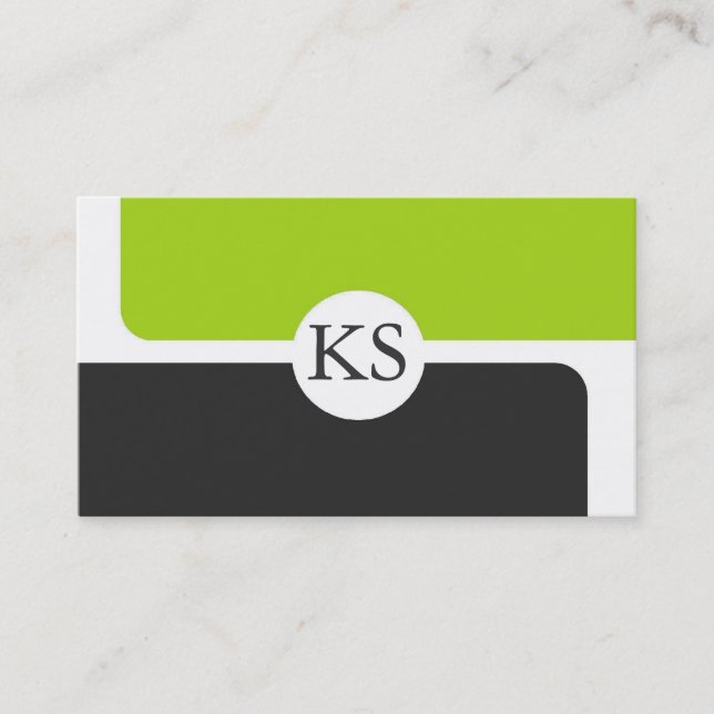 Moderne Visitenkarten Visitenkarte (Vorderseite)