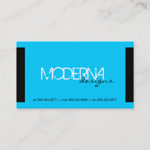 Moderne Visitenkarten Visitenkarte
