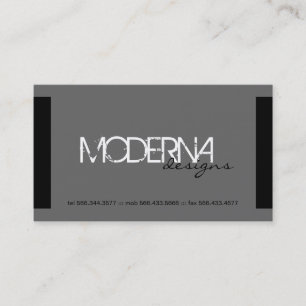 Moderne Visitenkarten Visitenkarte