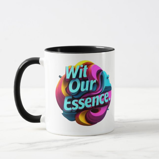"Moderne Visuals" Tasse (Links)