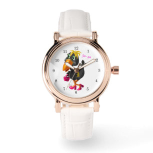 Moderne Vogel Lustige Uhr