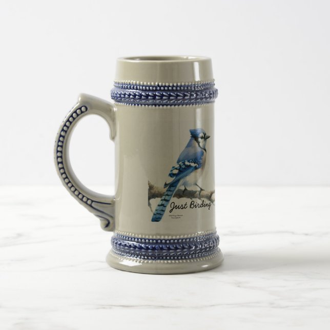 Moderne Vogelbeobachtung Blue Jay Bierglas (Links)