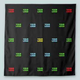 Moderne Vorlage für hochgeladene Logos oder Bildmu Wandteppich