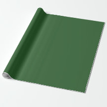 Moderne waldgrüne Schlichte Solid Color