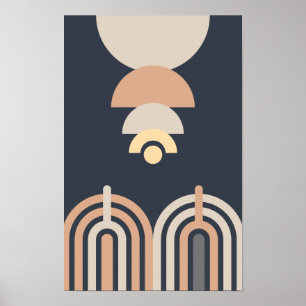Moderne Wall Art aus dem Mittelalter. Poster
