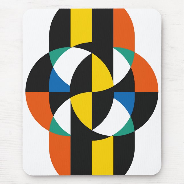 Moderne Wandkunst Mousepad (Vorne)