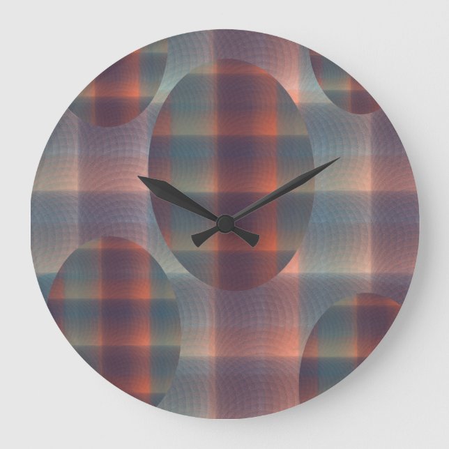 Moderne Wanduhr –  (Vorderseite)