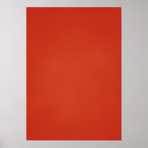 Moderne warme rote Grainy Textur Poster