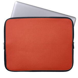 Moderne warme rote körnige Textur Laptopschutzhülle