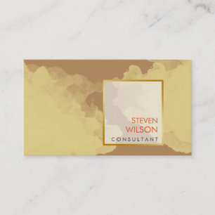 Moderne Wasserfarbe Beruflich Visitenkarte