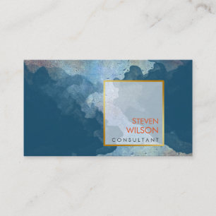 Moderne Wasserfarbe Beruflich Visitenkarte