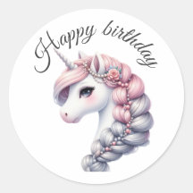 Moderne Wasserfarbe magisches Baby-Einhorn