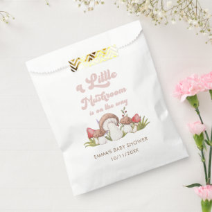 Moderne Wasserfarbenpuschroom Kinderdusche Gefalle Geschenktütchen