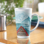 Moderne Wasserfarbenwelt - Weltangebot Milchtasse<br><div class="desc">Moderne Wasserfarbenwelt - Weltangebot</div>