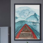 Moderne Wasserfarbenwelt - Weltangebot Poster<br><div class="desc">Moderne Wasserfarbenwelt - Weltangebot</div>