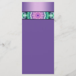 Moderne Wasserlilie mandala