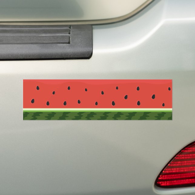 Moderne Wassermelone Autoaufkleber (Auf Auto)