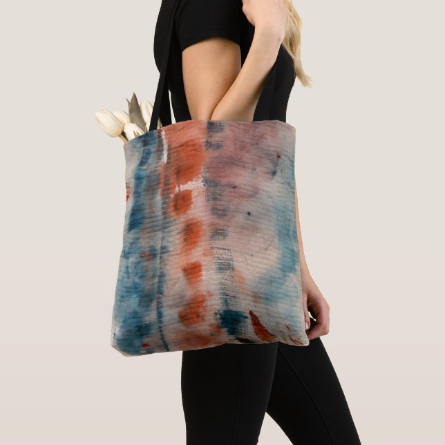 Moderne Watercolor-Tasche (Von Nahem)