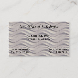 MODERNE Waves Business Card Visitenkarte