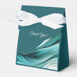 Moderne Wedding-Emerald Green- Geschenkschachtel