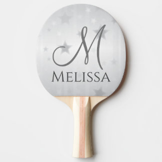 Moderne Weibliche Personalisierte Minimalistische  Tischtennis Schläger