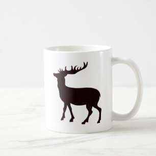 Moderne weibliche Rotwild Tasse