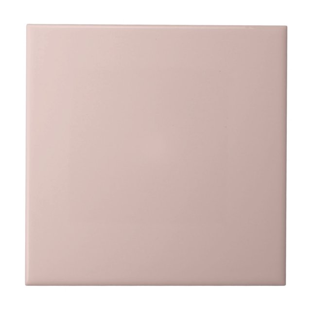 Moderne weiche rosa einfarbige Farbe Fliese (Vorderseite)